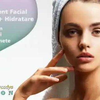 Cosmetica faciala avansata pentru frumusetea ta naturala! Recapata-ti stralucirea tenului cu un tratament facial pentru curatare si hidratare! Pachetul include vapozon, extractii, ultrasunete, dezinfectare, masaj facial si masca pentru hidratare!